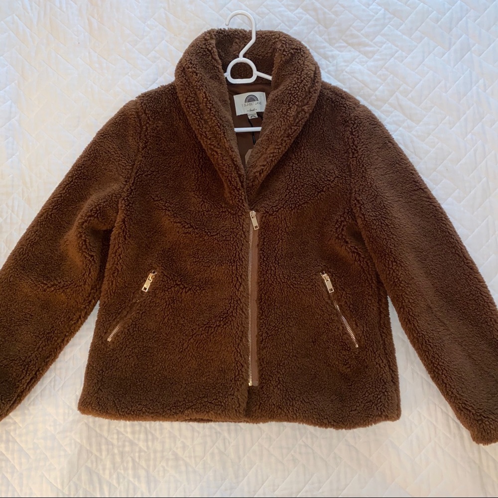 Teddy jacket. Size S.